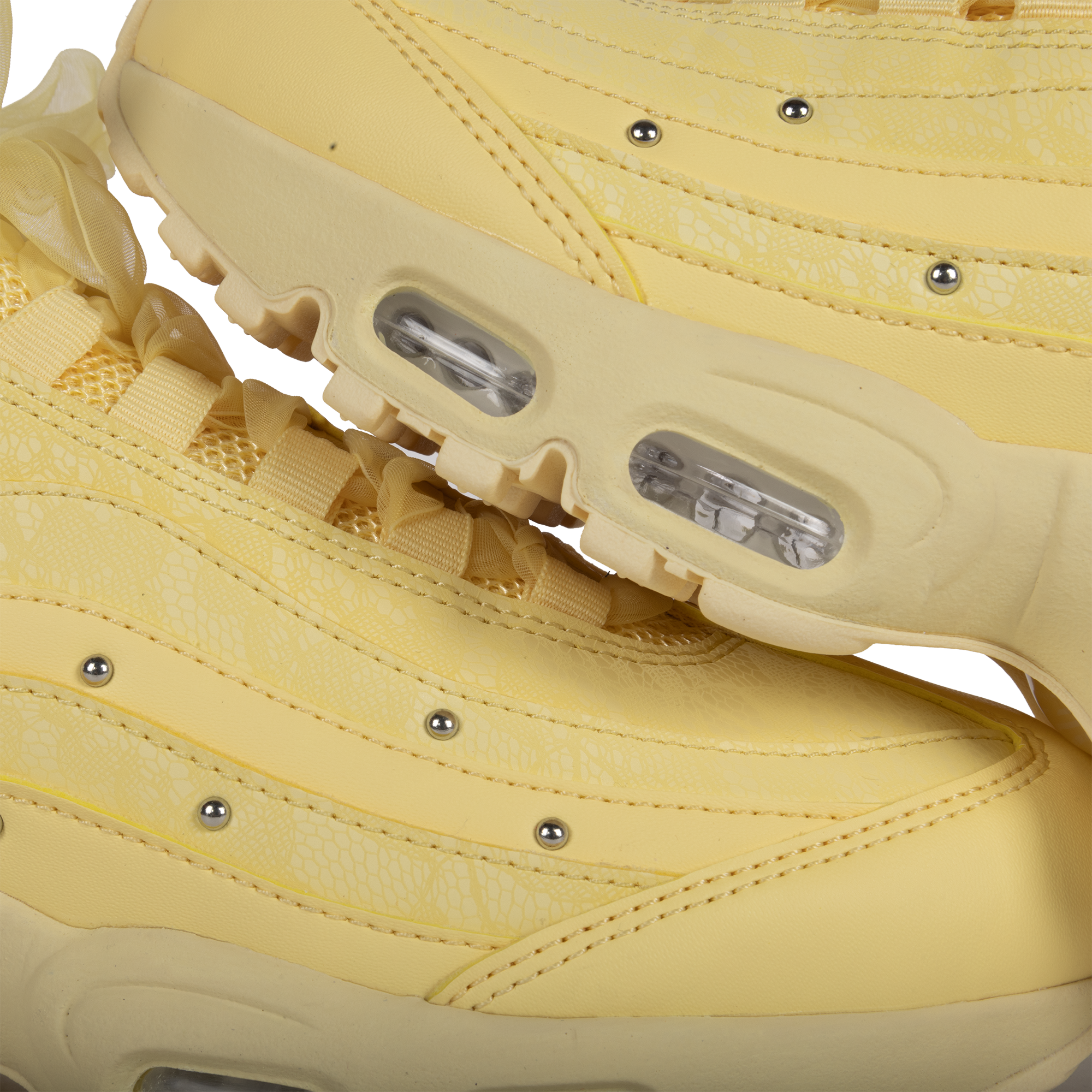 Nike Women's Air Max 95 Slim Soft Yellow/Metallic Silver/Alabaster IQ3444-722