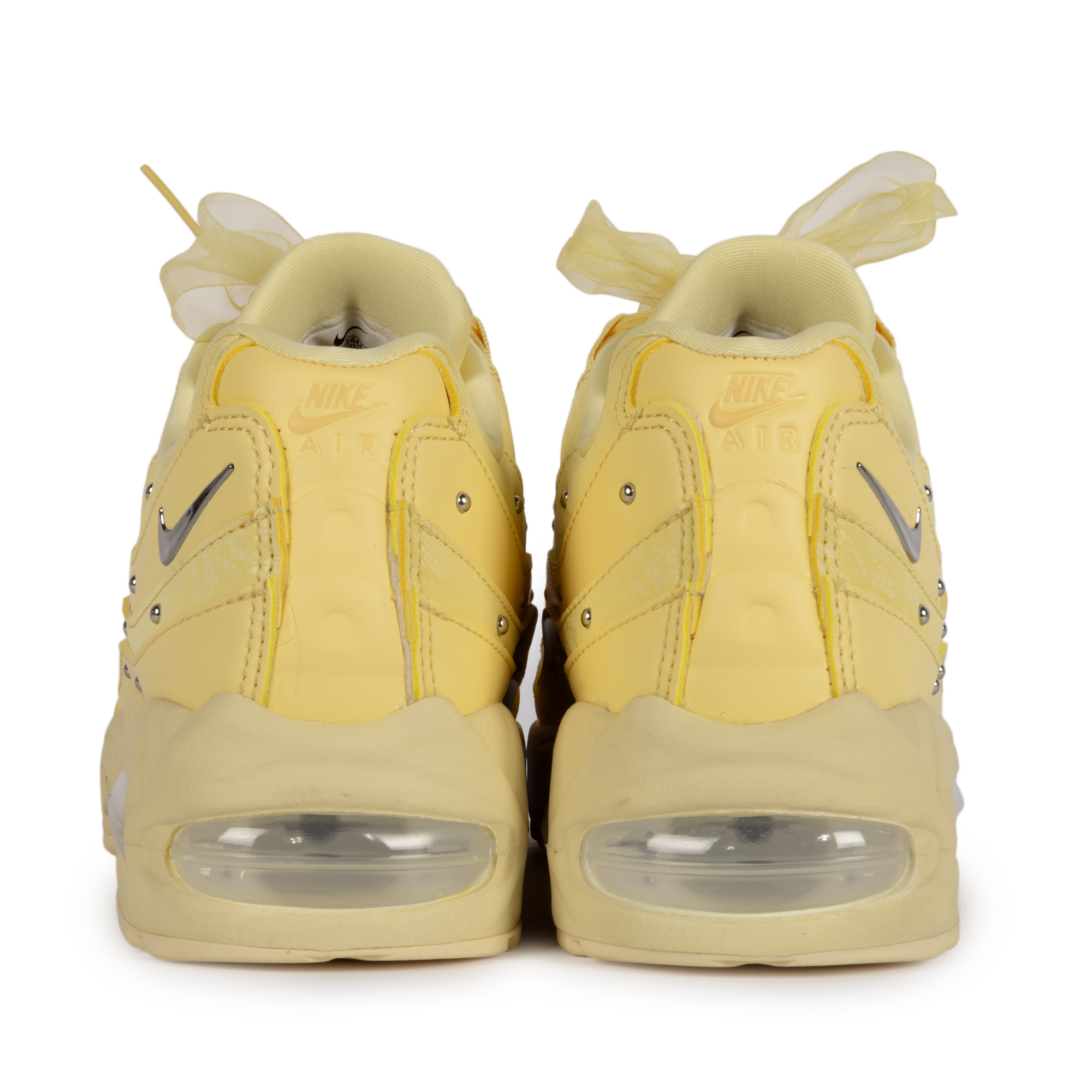 Nike Women's Air Max 95 Slim Soft Yellow/Metallic Silver/Alabaster IQ3444-722