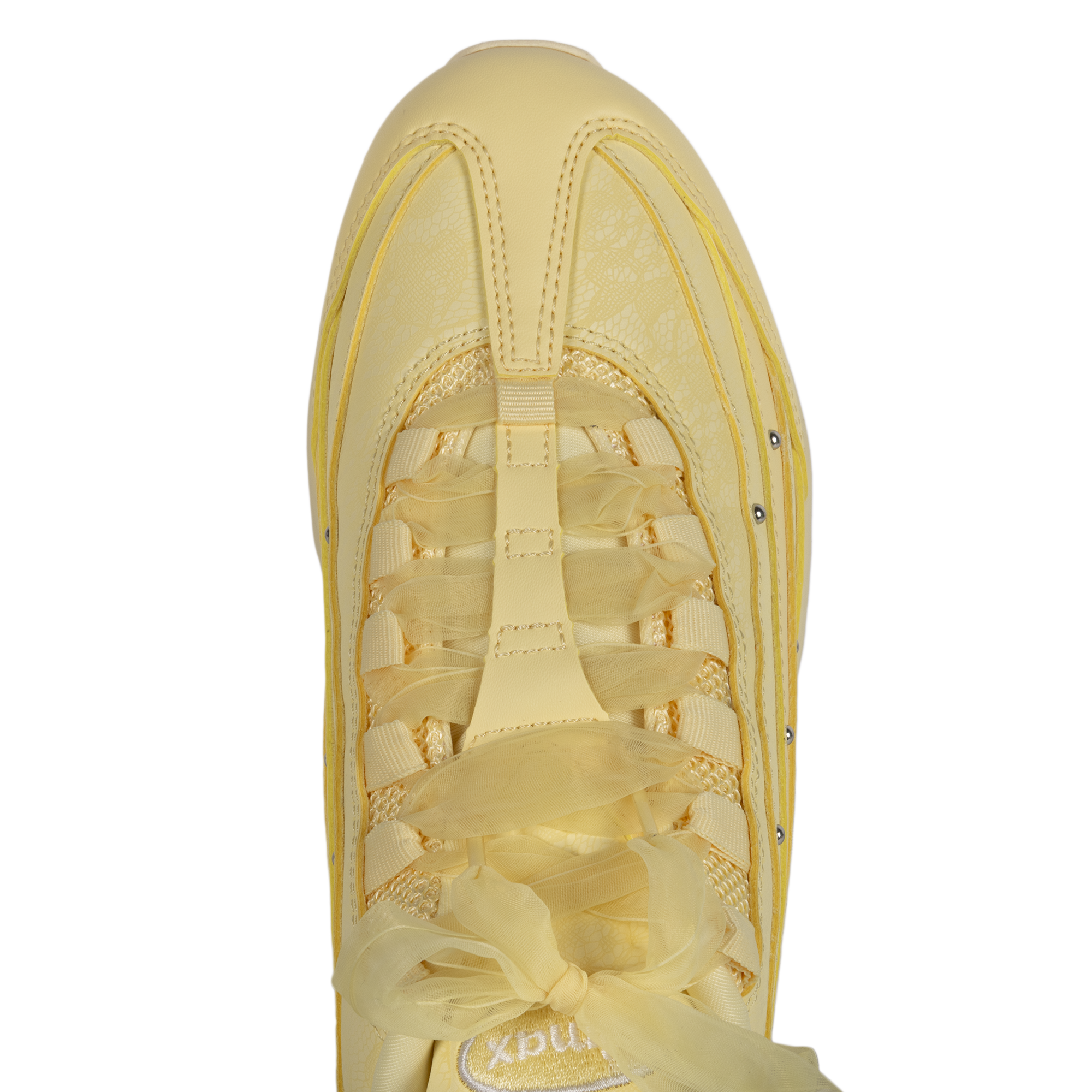 Nike Women's Air Max 95 Slim Soft Yellow/Metallic Silver/Alabaster IQ3444-722