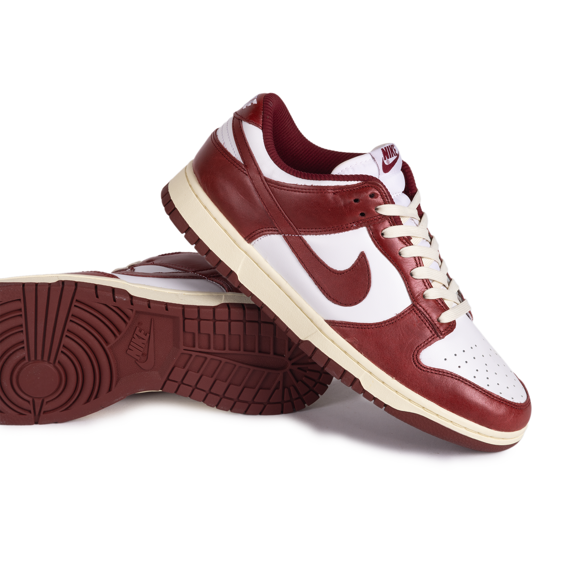 Nike Women's Dunk Low PRM White/Team Red/Coconut Milk FJ4555-100