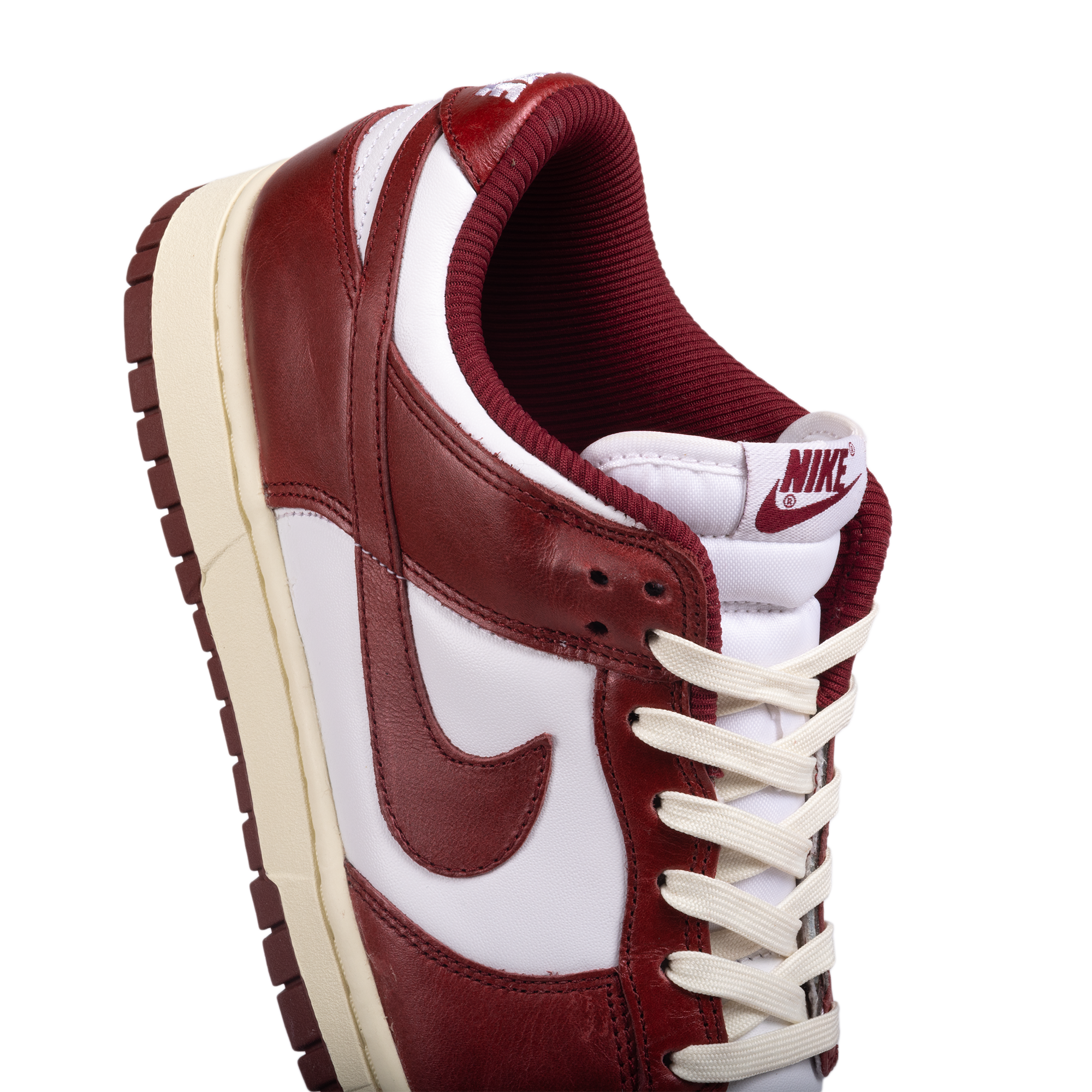 Nike Women's Dunk Low PRM White/Team Red/Coconut Milk FJ4555-100