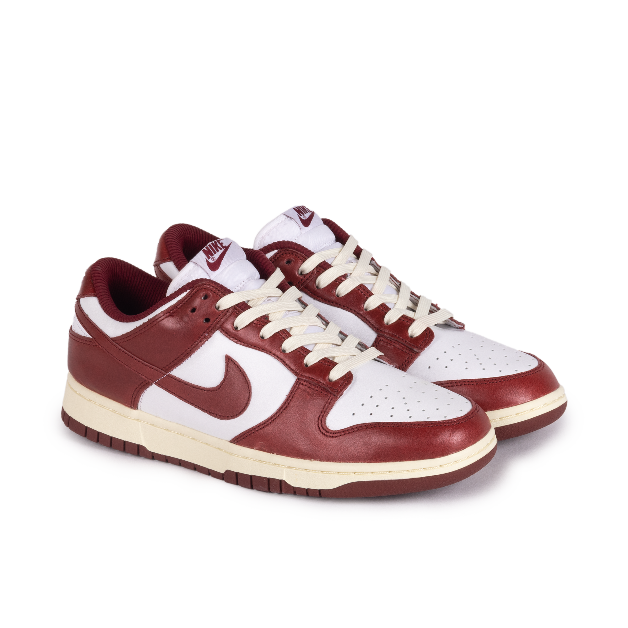Nike Women's Dunk Low PRM White/Team Red/Coconut Milk FJ4555-100