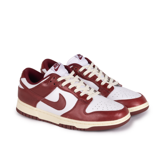 Nike Women's Dunk Low PRM White/Team Red/Coconut Milk FJ4555-100