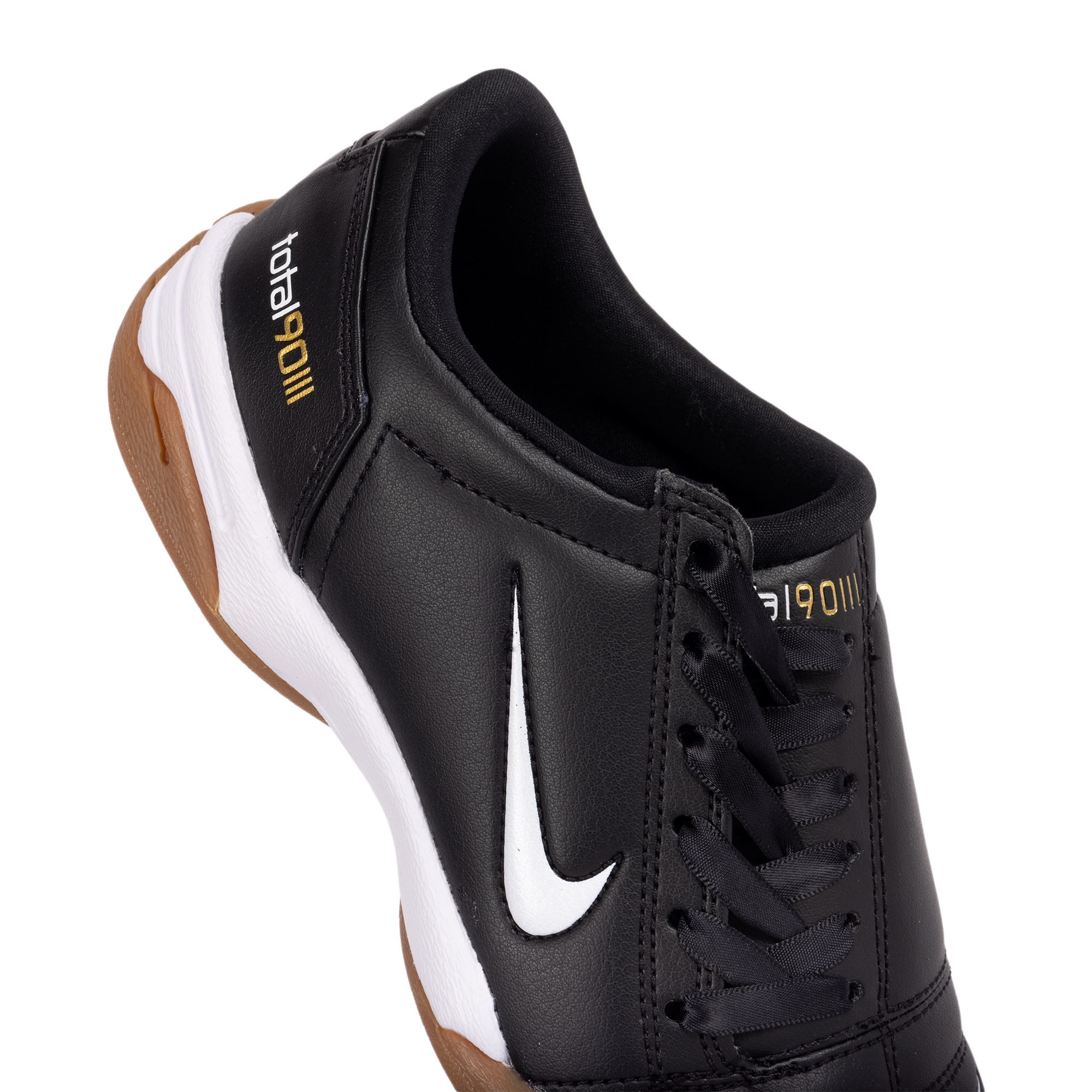 Nike Women's Total 90 Black/White/Gum Med Brown/Metallic Gold IO2387-001