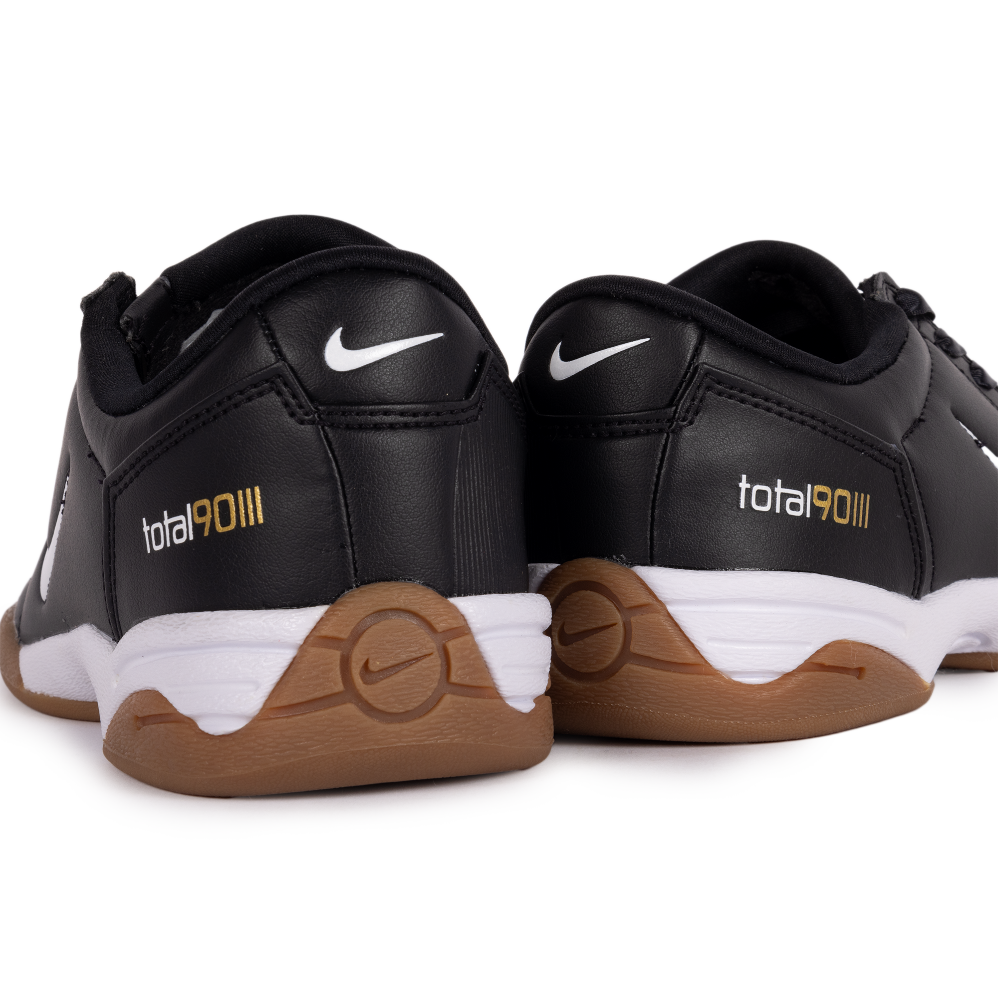 Nike Women's Total 90 Black/White/Gum Med Brown/Metallic Gold IO2387-001