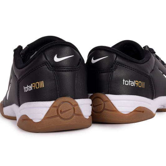 Nike Women's Total 90 Black/White/Gum Med Brown/Metallic Gold IO2387-001