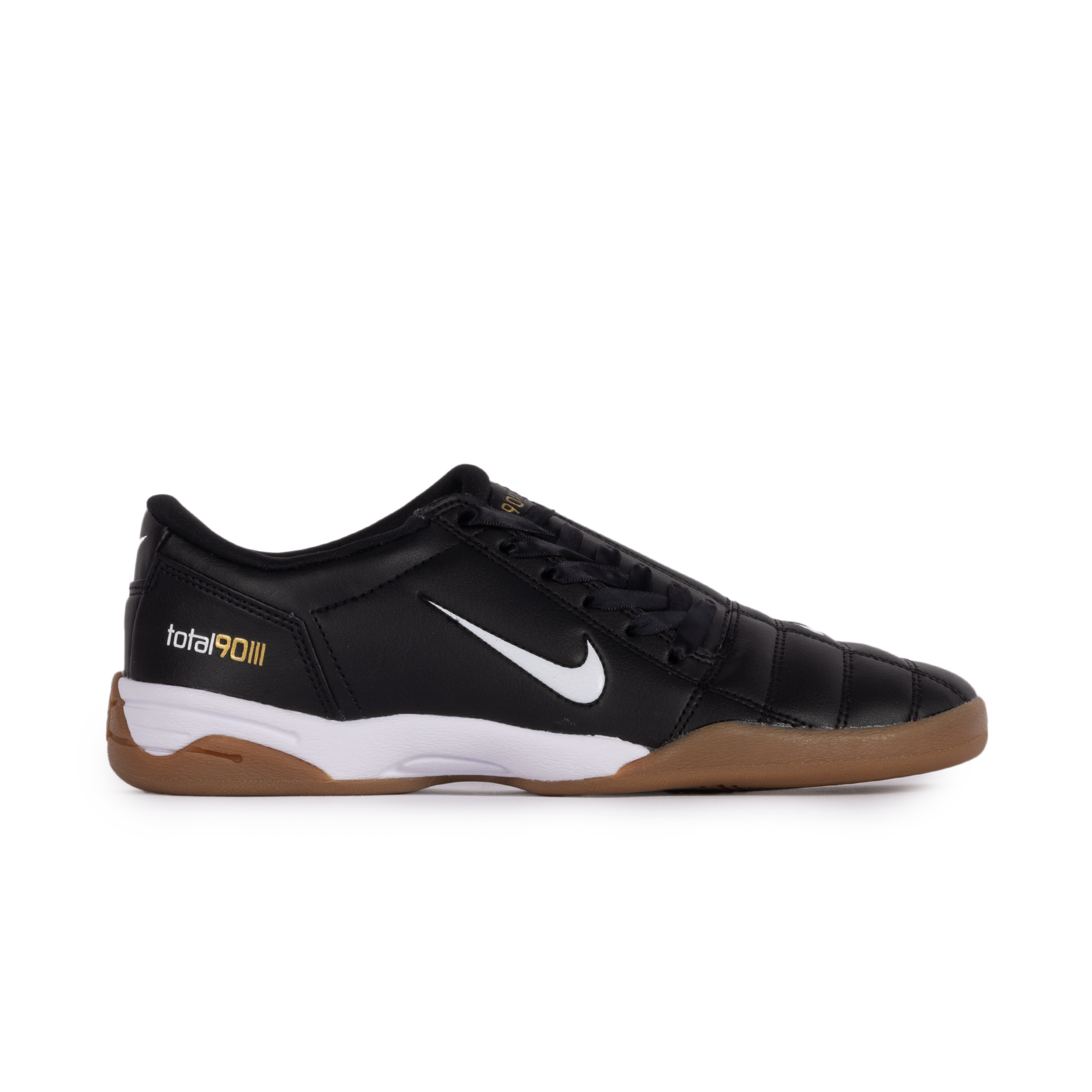 Nike Women's Total 90 Black/White/Gum Med Brown/Metallic Gold IO2387-001
