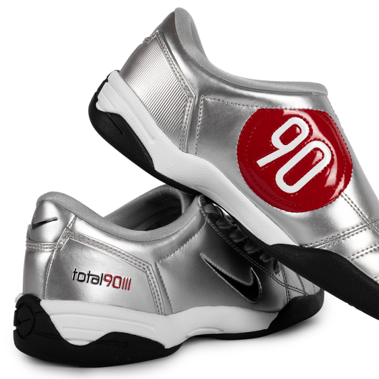 Nike Women's Total 90 Metallic Silver/Black/University Red IM7595-001