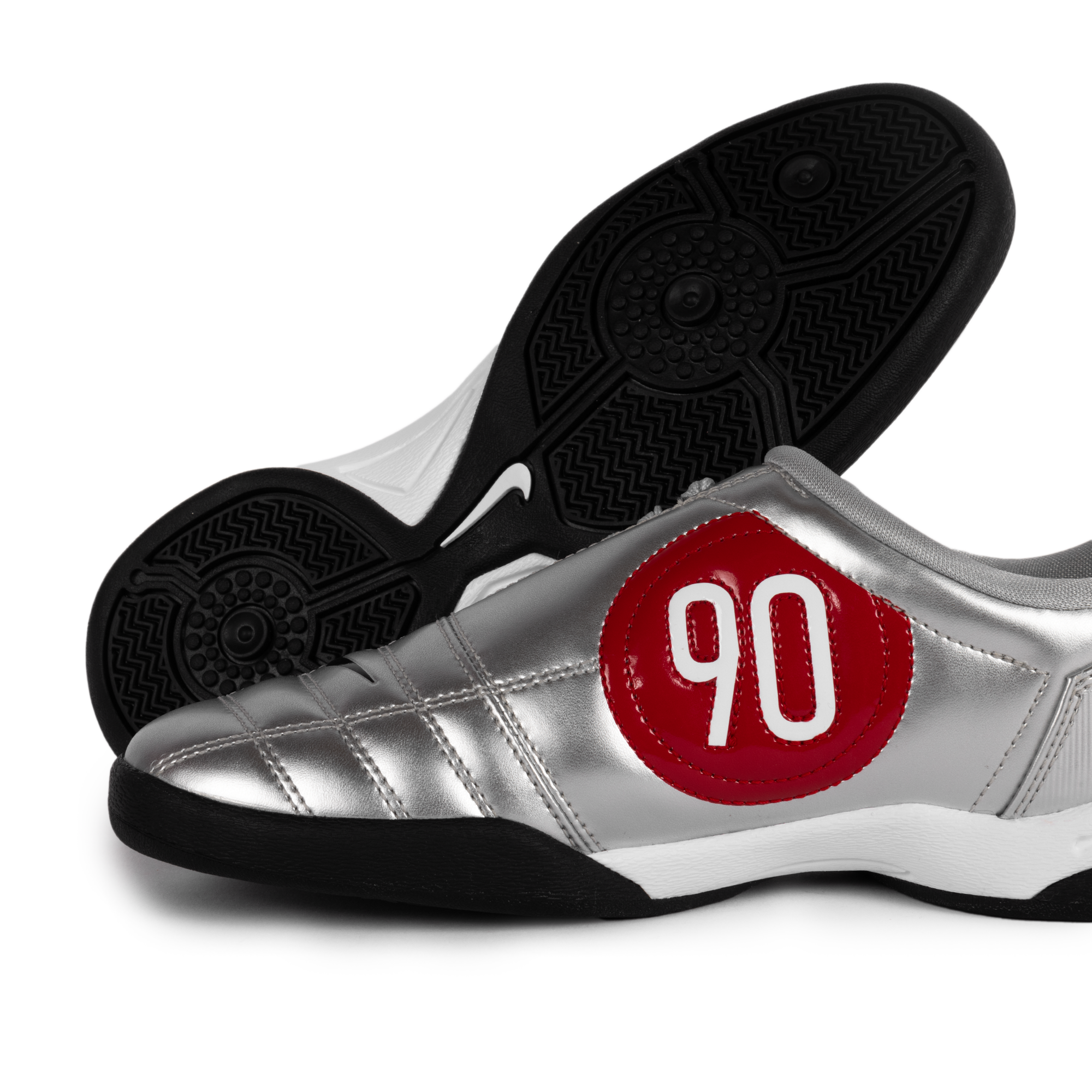 Nike Women's Total 90 Metallic Silver/Black/University Red IM7595-001