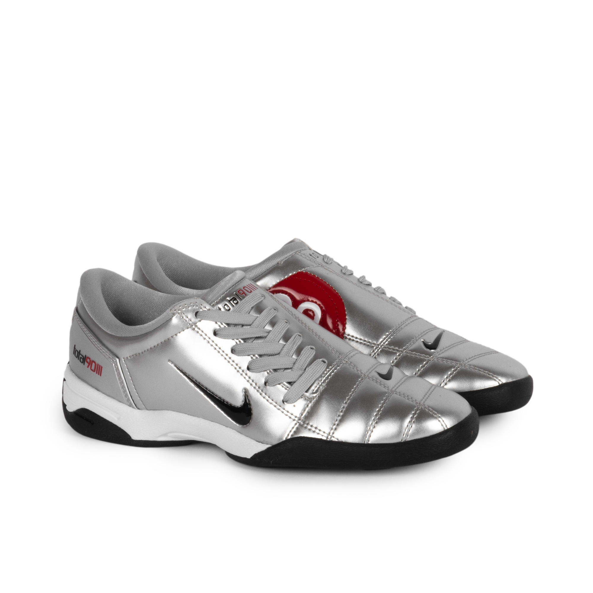 Nike Women's Total 90 Metallic Silver/Black/University Red IM7595-001