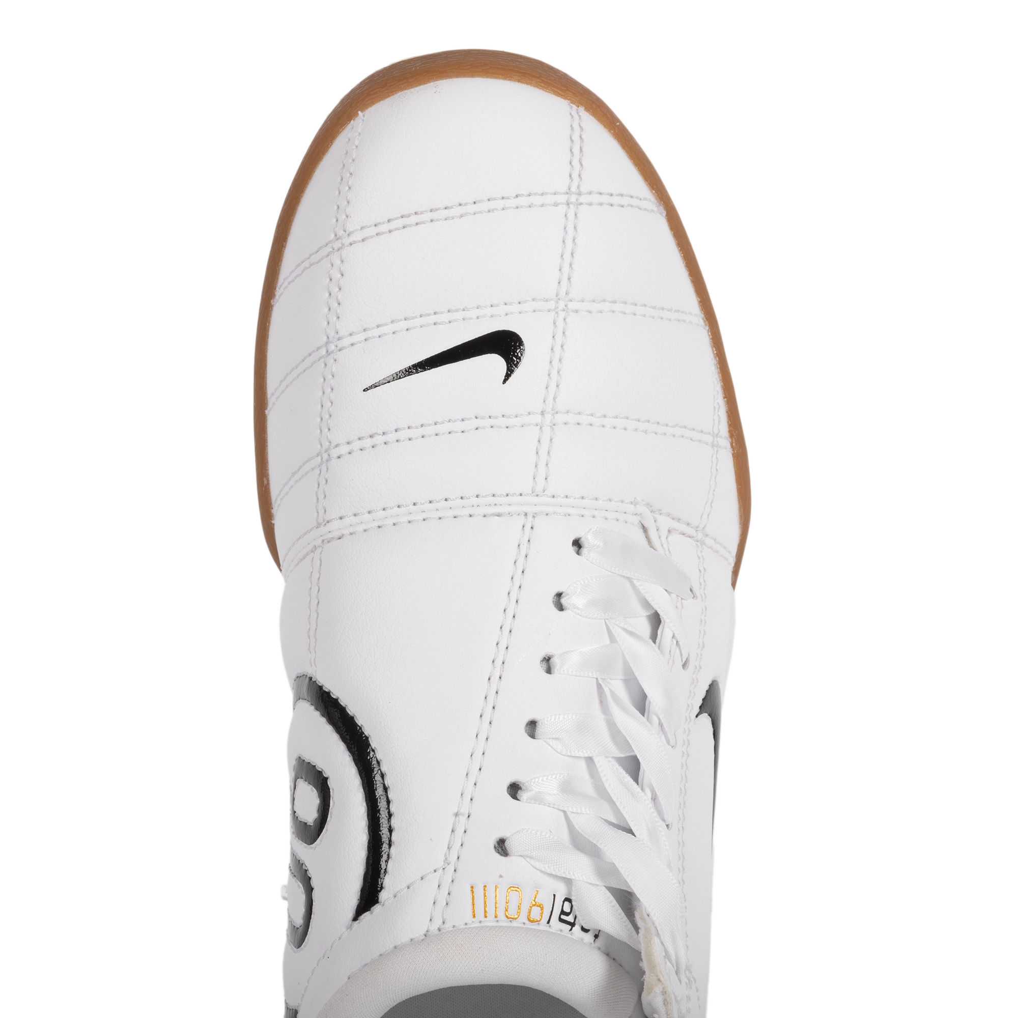 Nike Women's Total 90 White/Black/Gum Med Brown/Metallic Gold IO2387-100