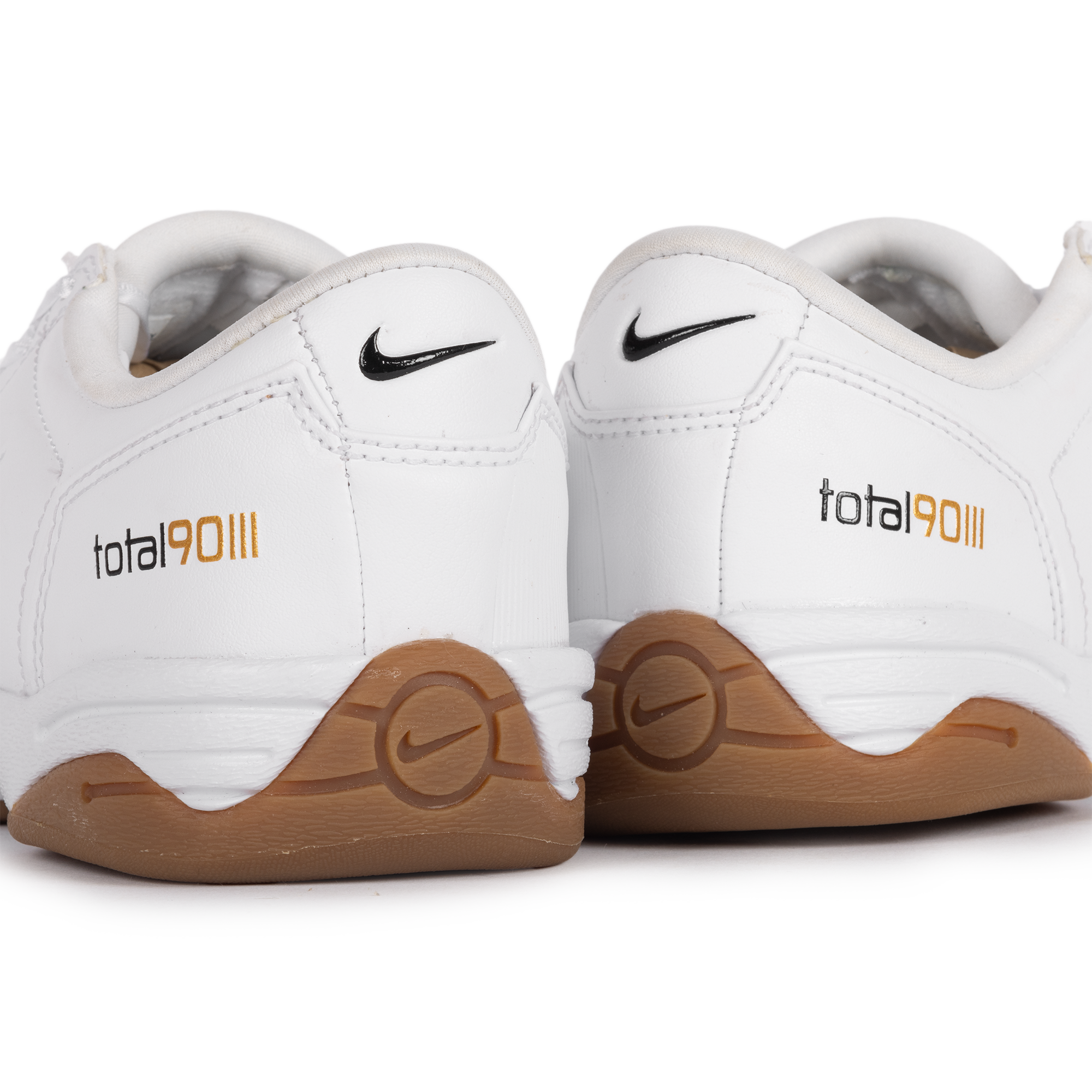 Nike Women's Total 90 White/Black/Gum Med Brown/Metallic Gold IO2387-100