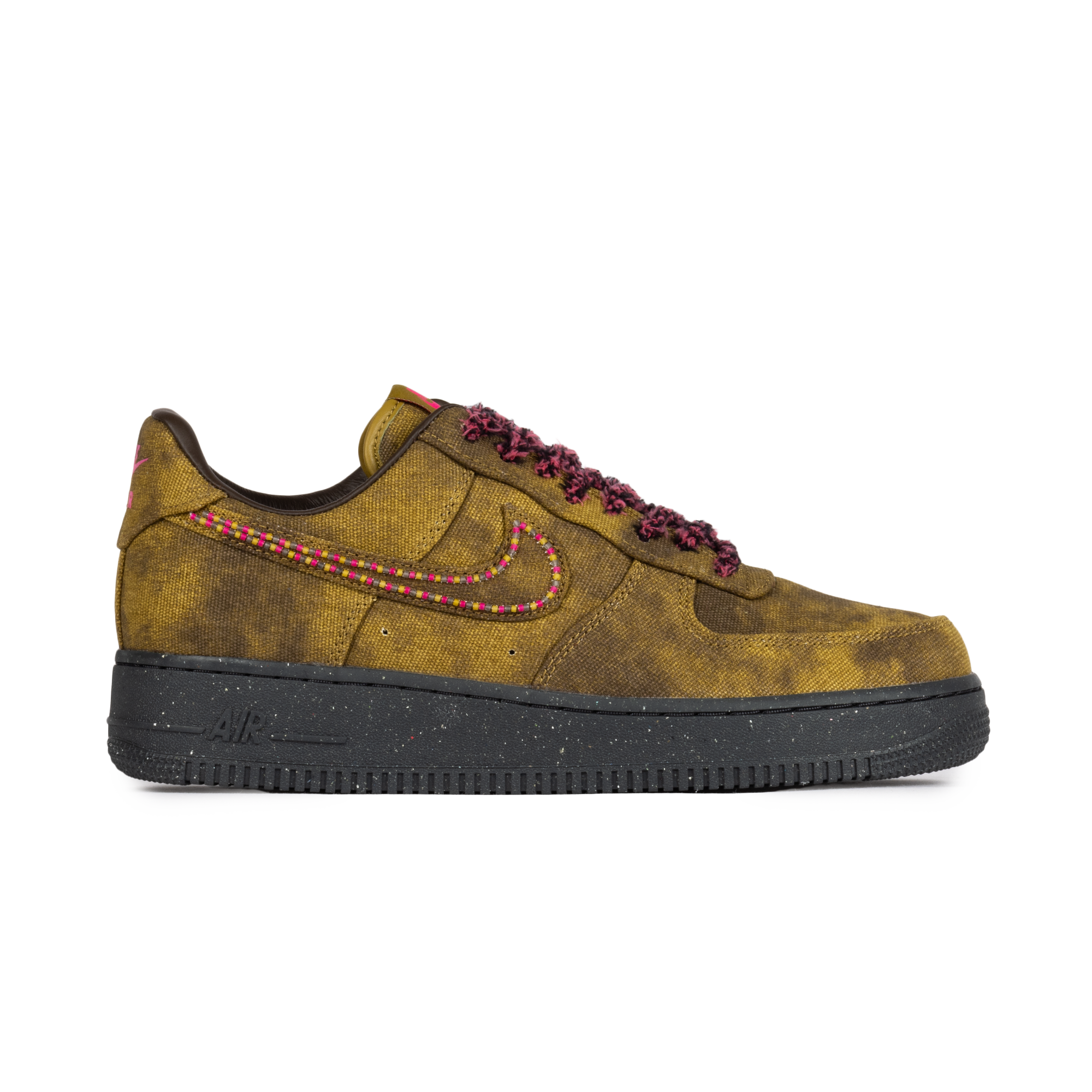 Nike Air Force 1 Boucle QS Desert Moss/Fierce Pink/Midwest Gold IO4474-300