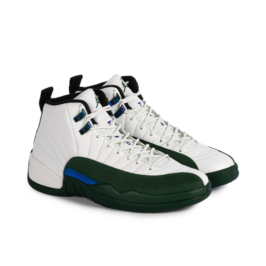 Nike Air Jordan 12 Retro "Idols Become Rivals" Summit White/Gorge Green/Fierce Purple CT8013-103