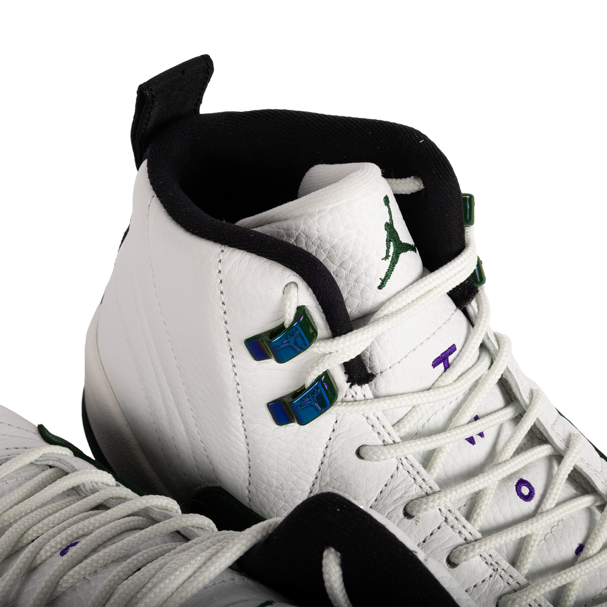 Nike Air Jordan 12 Retro "Idols Become Rivals" Summit White/Gorge Green/Fierce Purple CT8013-103