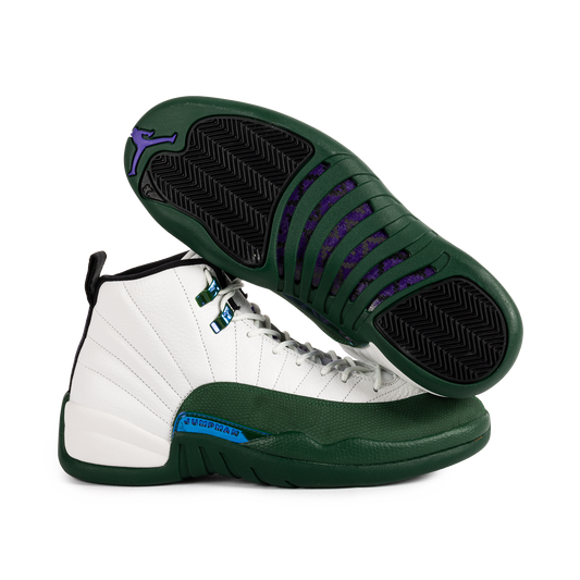 Nike Air Jordan 12 Retro "Idols Become Rivals" Summit White/Gorge Green/Fierce Purple CT8013-103