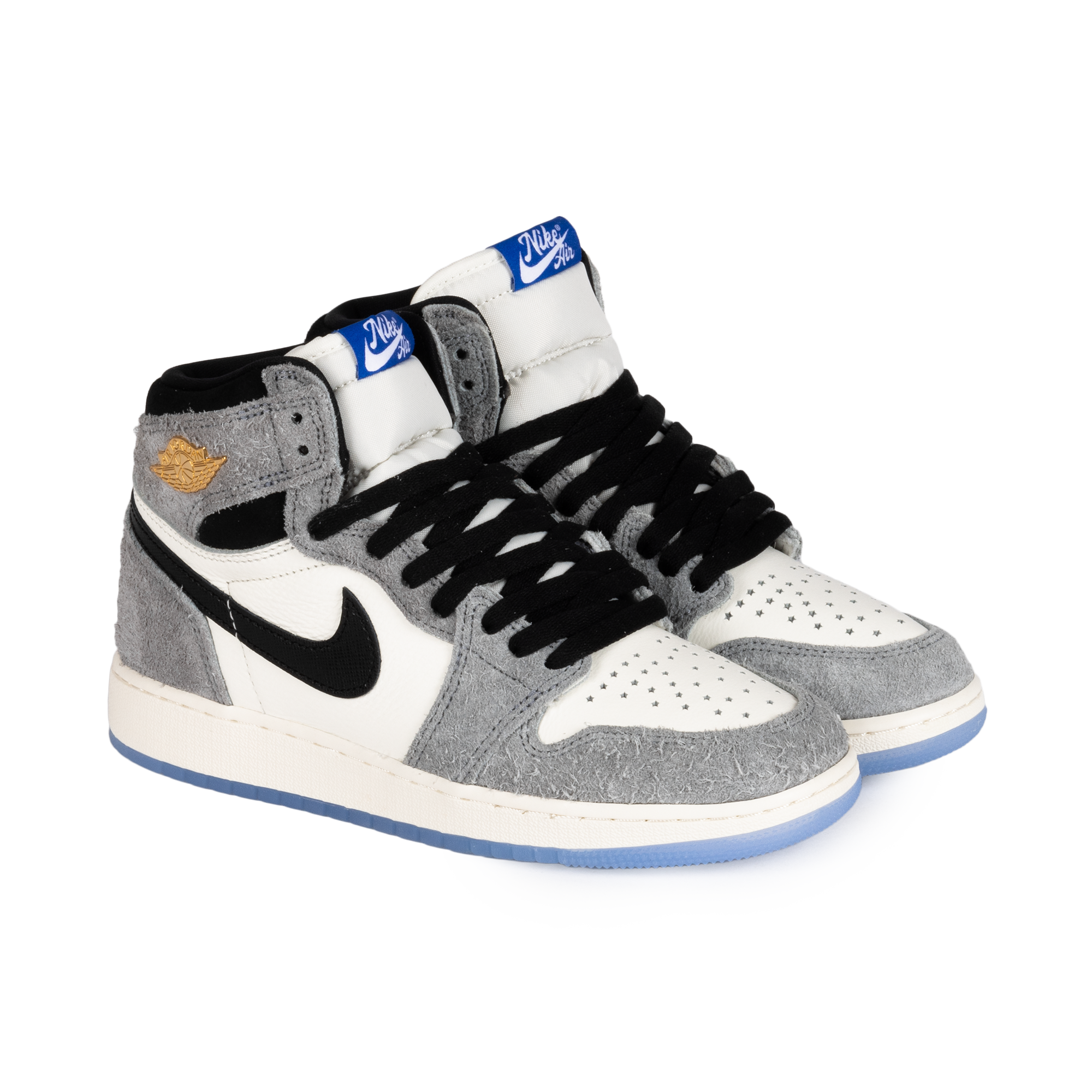 Nike Air Jordan 1 High OG (GS) Cool Grey/Black/Game Royal FD1437-003