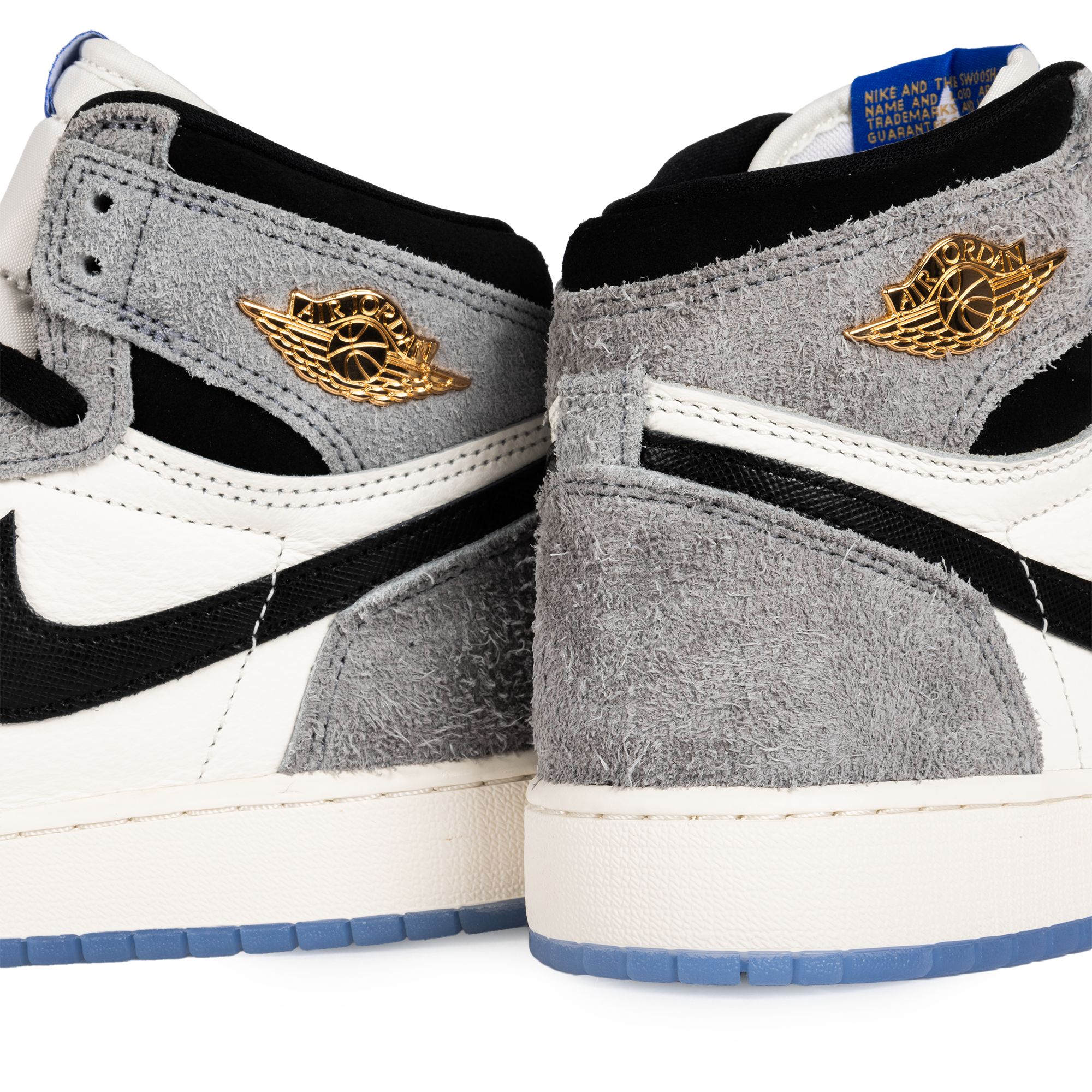 Nike Air Jordan 1 High OG (GS) Cool Grey/Black/Game Royal FD1437-003