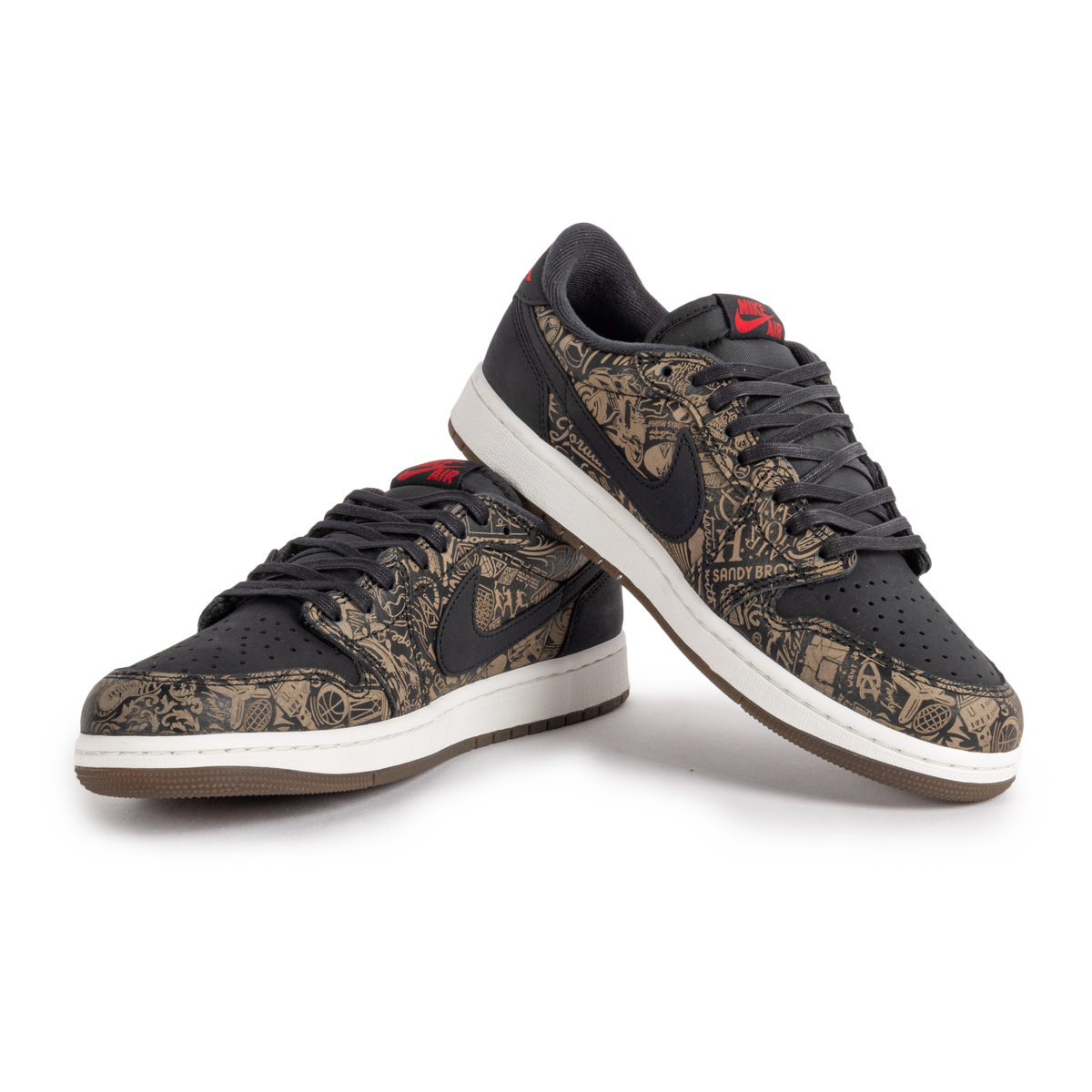 Nike Air Jordan 1 Low OG "Laser" Black/Varsity Red/Summit White IV6750-001
