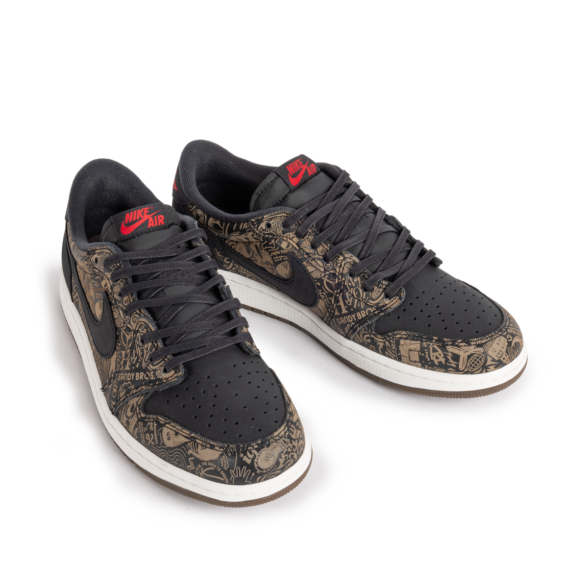 Nike Air Jordan 1 Low OG "Laser" Black/Varsity Red/Summit White IV6750-001