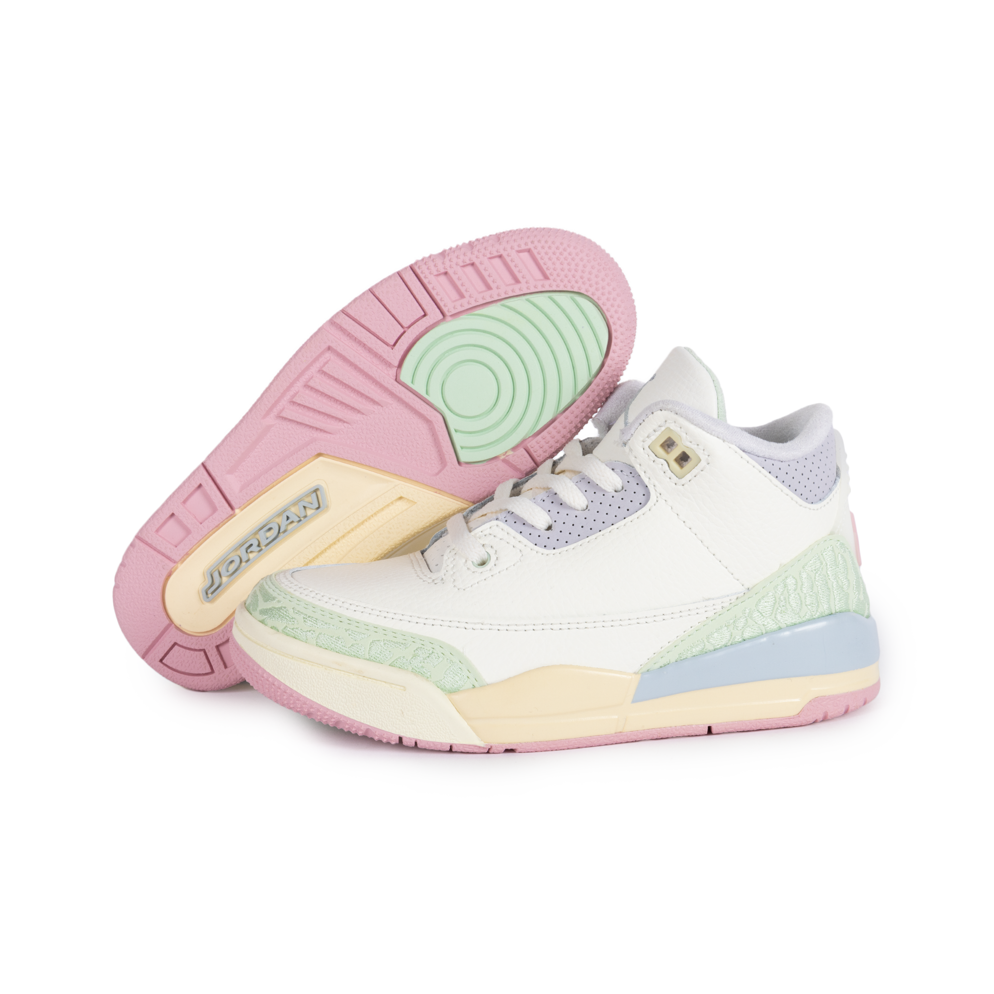 Nike Jordan 3 Retro OG "Spring Is In The Air" (PS) Sail/Aura/Jade Aura/Iris Whisper IF4757-100