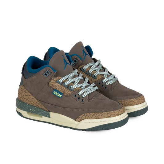 Nike Air Jordan 3 Retro (GS) Olive Grey/Green Abyss/Khaki/Sea Glass IB7066-001