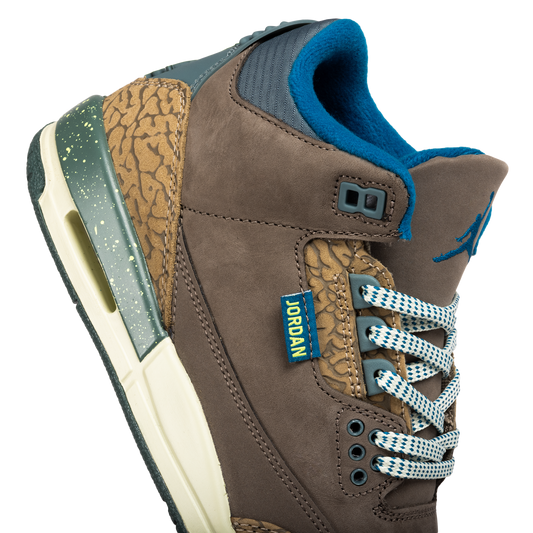Nike Air Jordan 3 Retro (GS) Olive Grey/Green Abyss/Khaki/Sea Glass IB7066-001