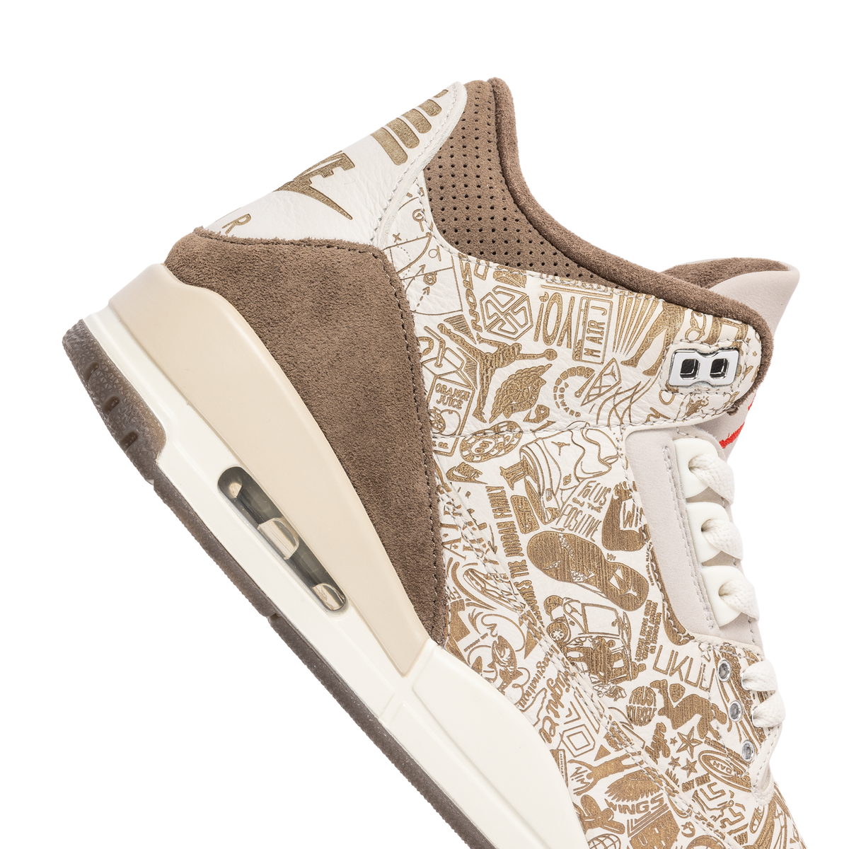 Nike Air Jordan 3 Retro "Laser" Phantom/University Red/Palomino/Sail JA1369-001