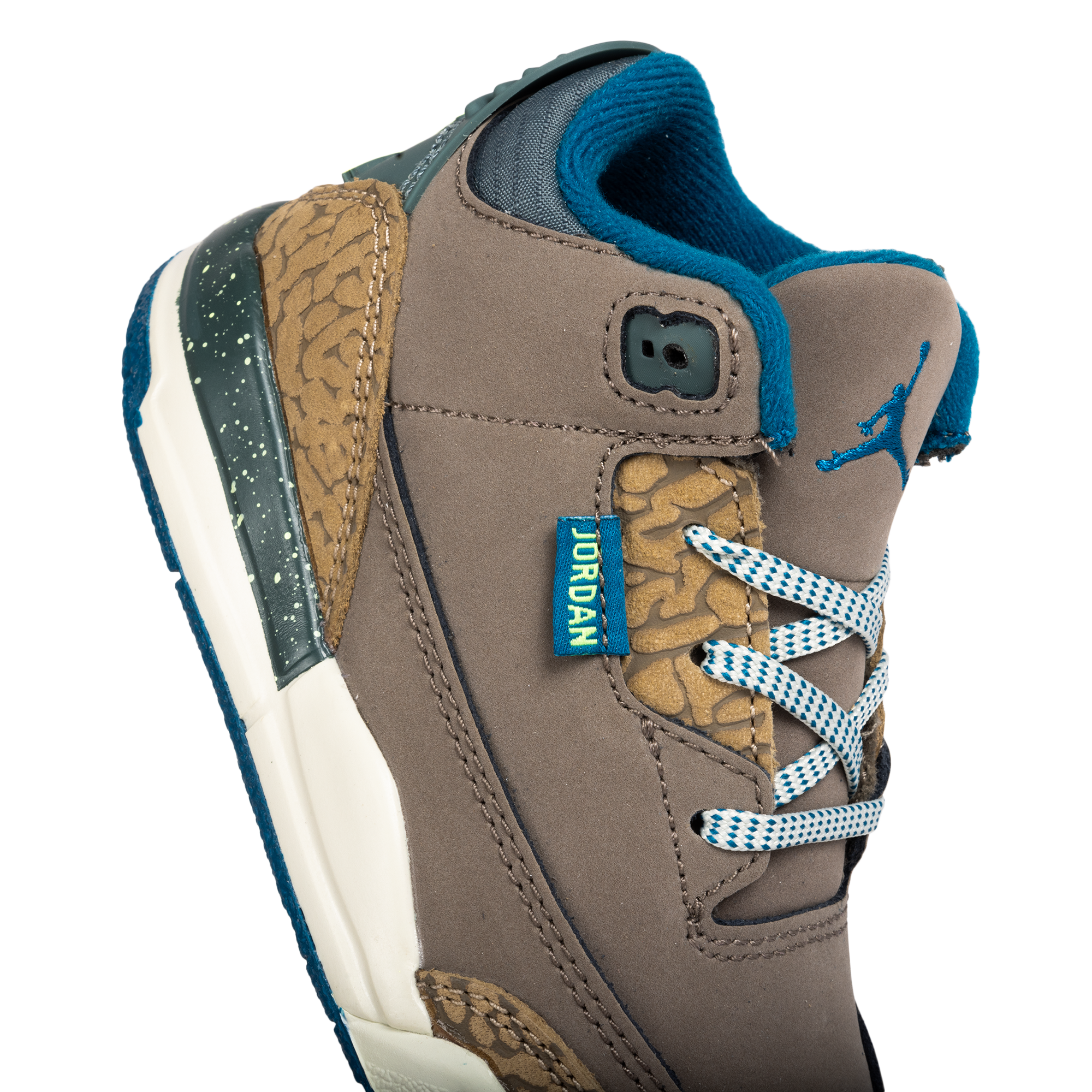 Nike Jordan 3 Retro (TD) Olive Grey/Green Abyss/Khaki/Sea Glass IB7065-001