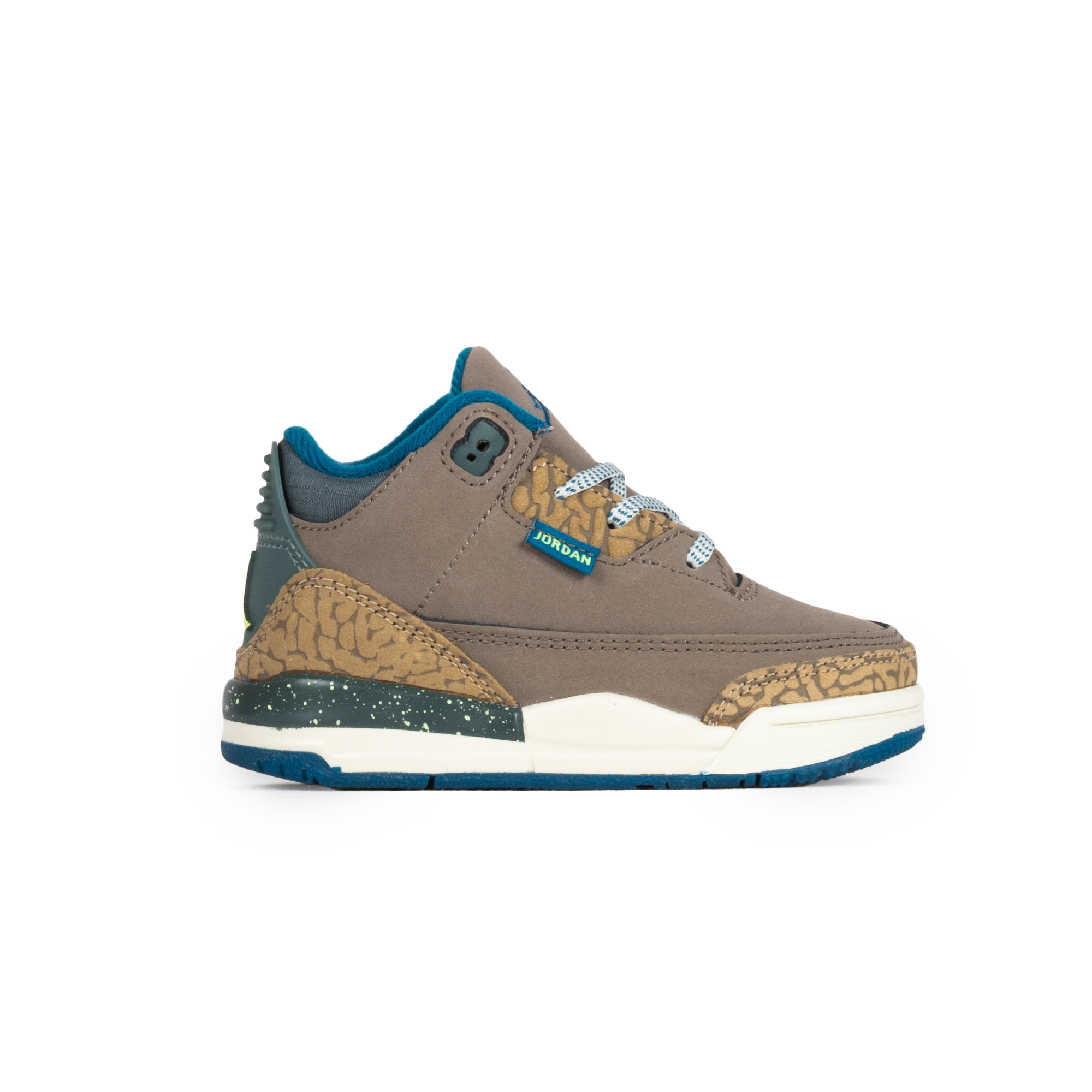 Nike Jordan 3 Retro (TD) Olive Grey/Green Abyss/Khaki/Sea Glass IB7065-001