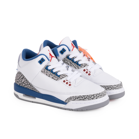 Nike Air Jordan 3 Retro "True Blue" (GS) White/Multi/Color DM0967-104