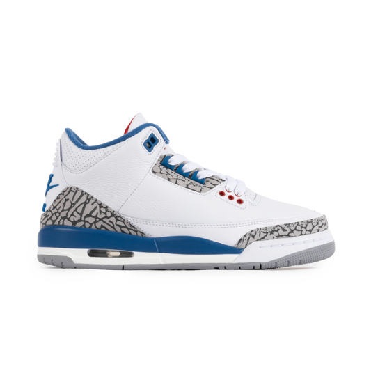 Nike Air Jordan 3 Retro "True Blue" (GS) White/Multi/Color DM0967-104