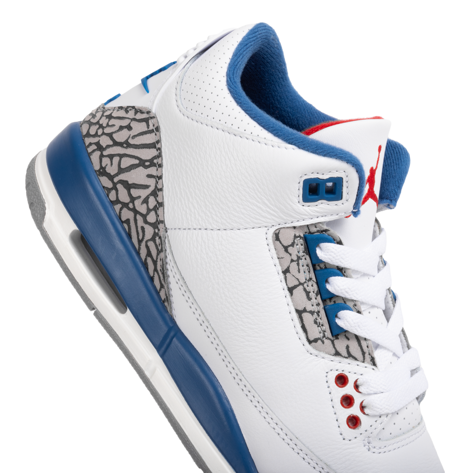 Nike Air Jordan 3 Retro "True Blue" (GS) White/Multi/Color DM0967-104