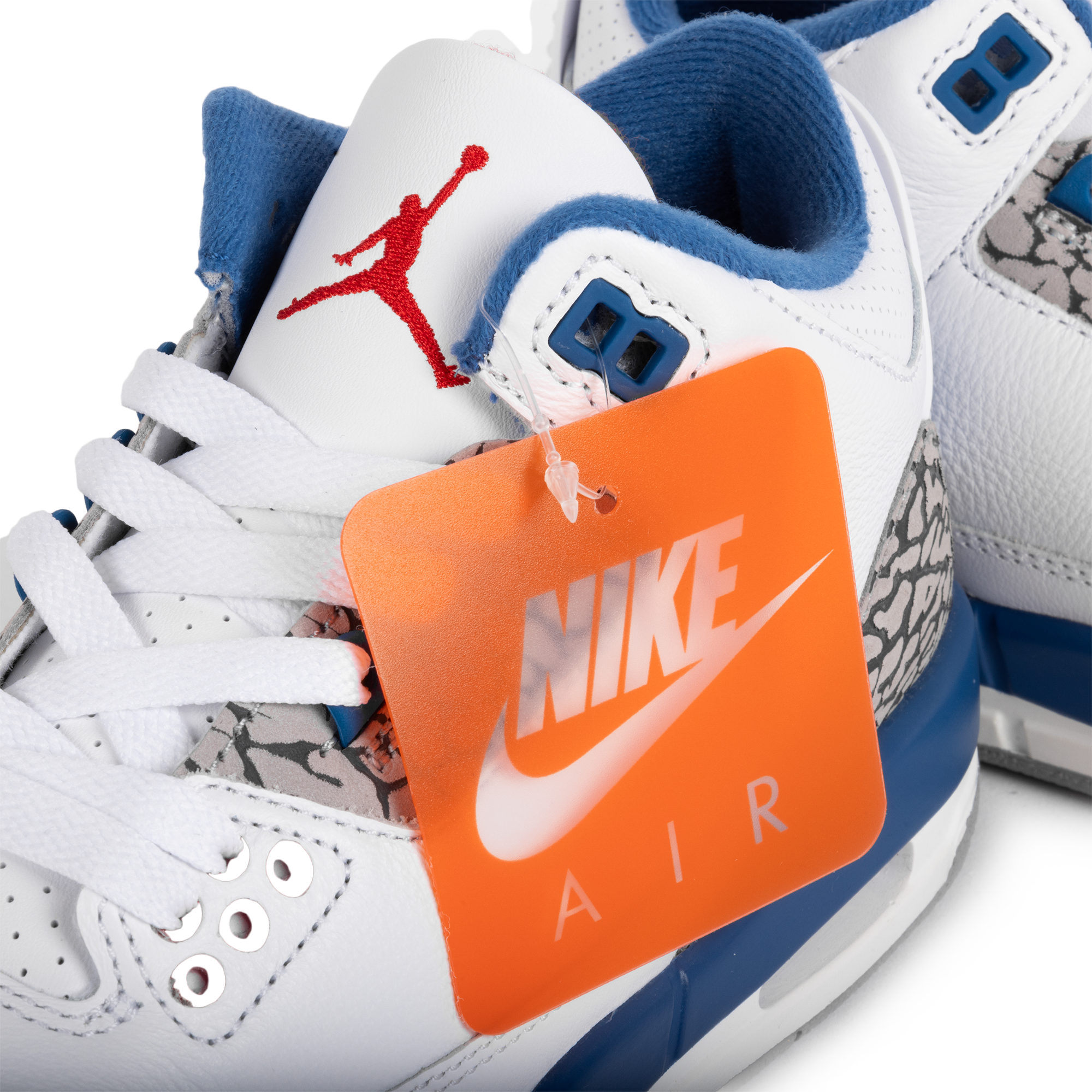 Nike Air Jordan 3 Retro "True Blue" (GS) White/Multi/Color DM0967-104