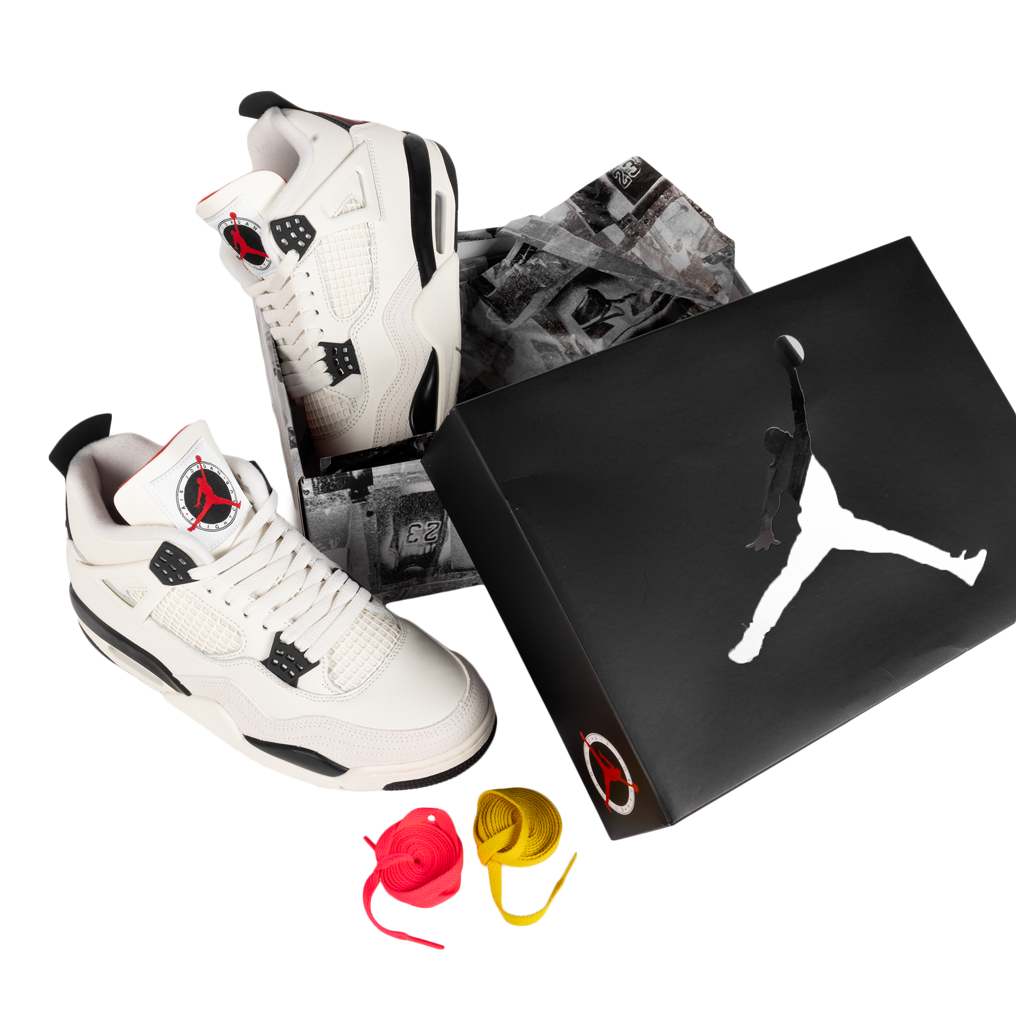 Nike Air Jordan 4 Retro OG FC Sail/Black/University Red IM4002-100