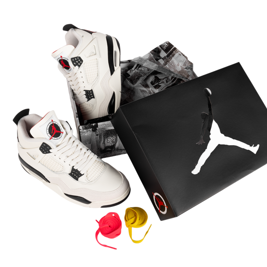 Nike Air Jordan 4 Retro OG FC Sail/Black/University Red IM4002-100