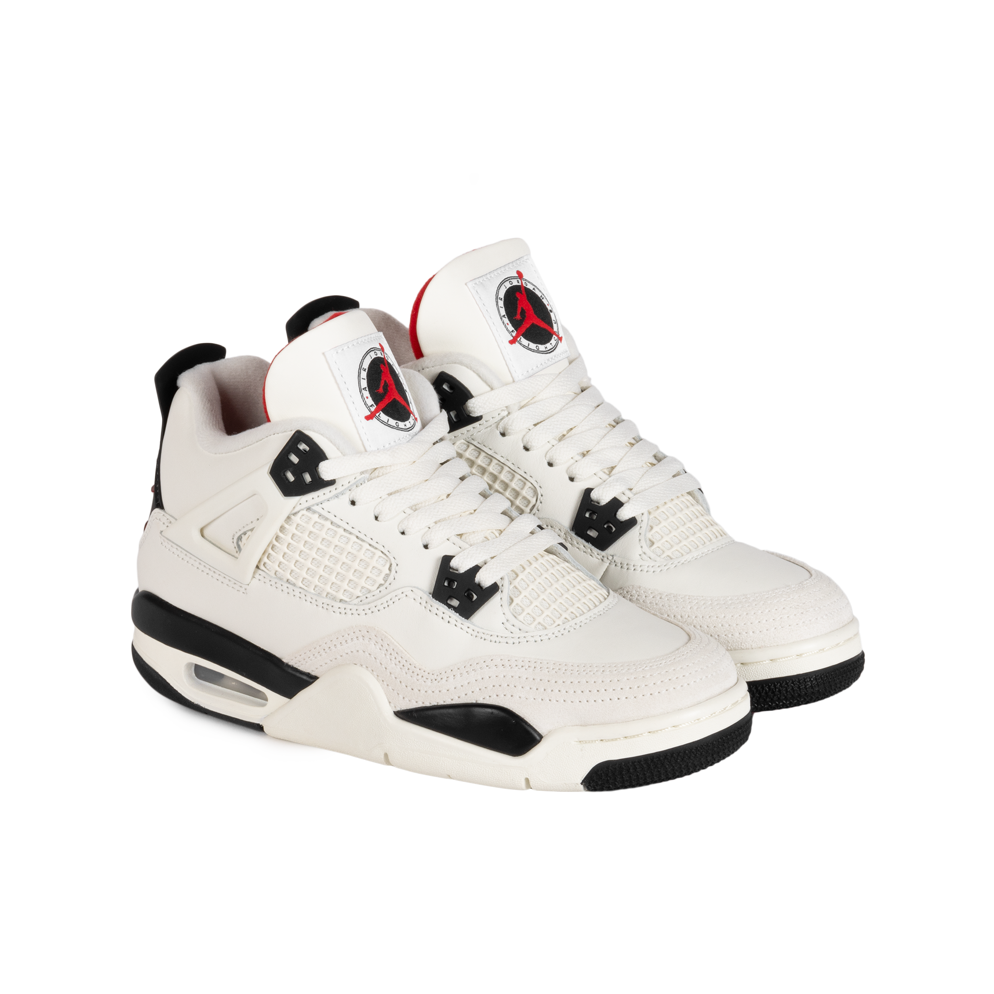 Nike Air Jordan 4 Retro OG FC (GS) Sail/Black/University Red IM4026-100