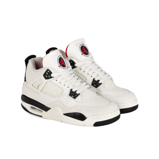 Nike Air Jordan 4 Retro OG FC (GS) Sail/Black/University Red IM4026-100