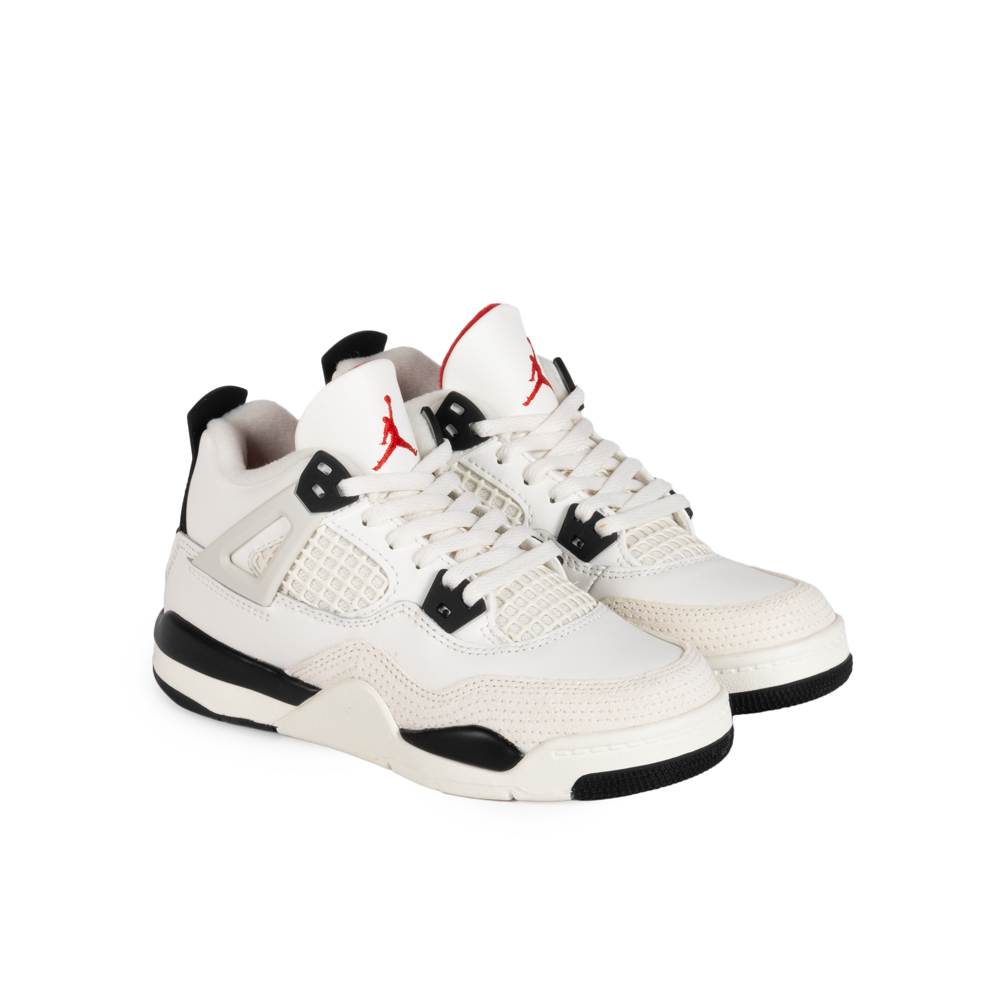 Nike Jordan 4 Retro OG FC (PS) Sail/Black/University Red IM4028-100