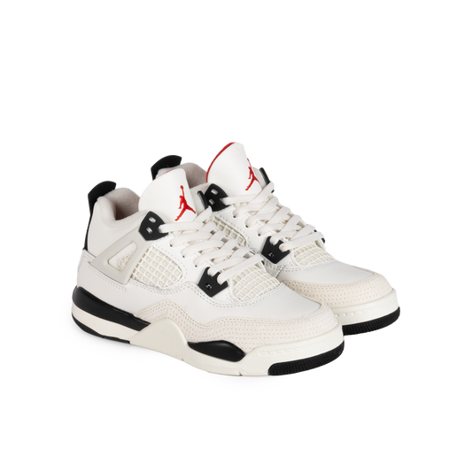 Nike Air Jordan 4 Retro OG FC (PS) Sail/Black/University Red IM4028-100