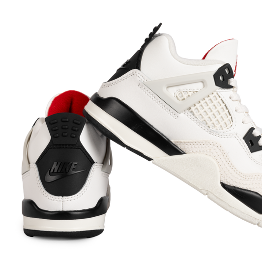 Nike Air Jordan 4 Retro OG FC (PS) Sail/Black/University Red IM4028-100