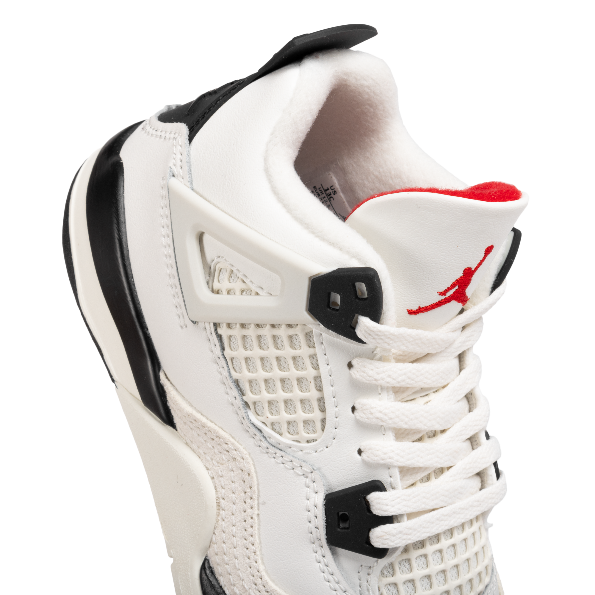 Nike Jordan 4 Retro OG FC (PS) Sail/Black/University Red IM4028-100