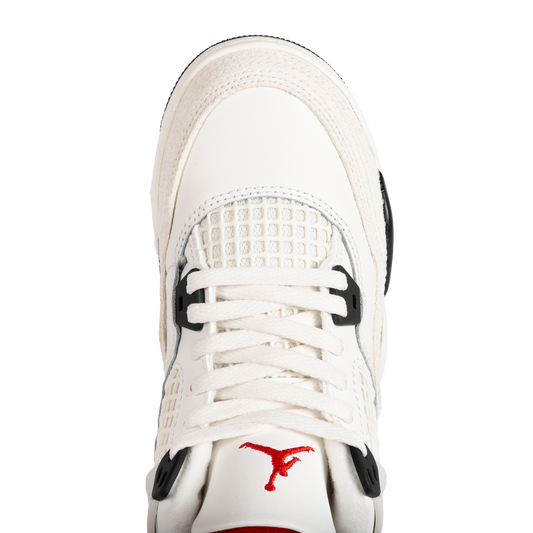 Nike Air Jordan 4 Retro OG FC (PS) Sail/Black/University Red IM4028-100