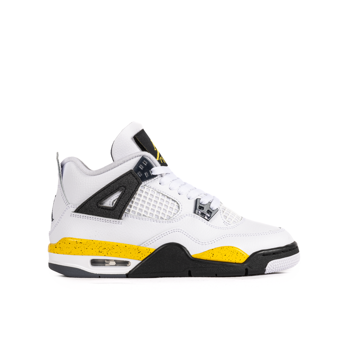 Nike Air Jordan 4 Retro "Tour Yellow" (GS) White/Tour Yellow/Dark Blue Grey/Black 408452-102