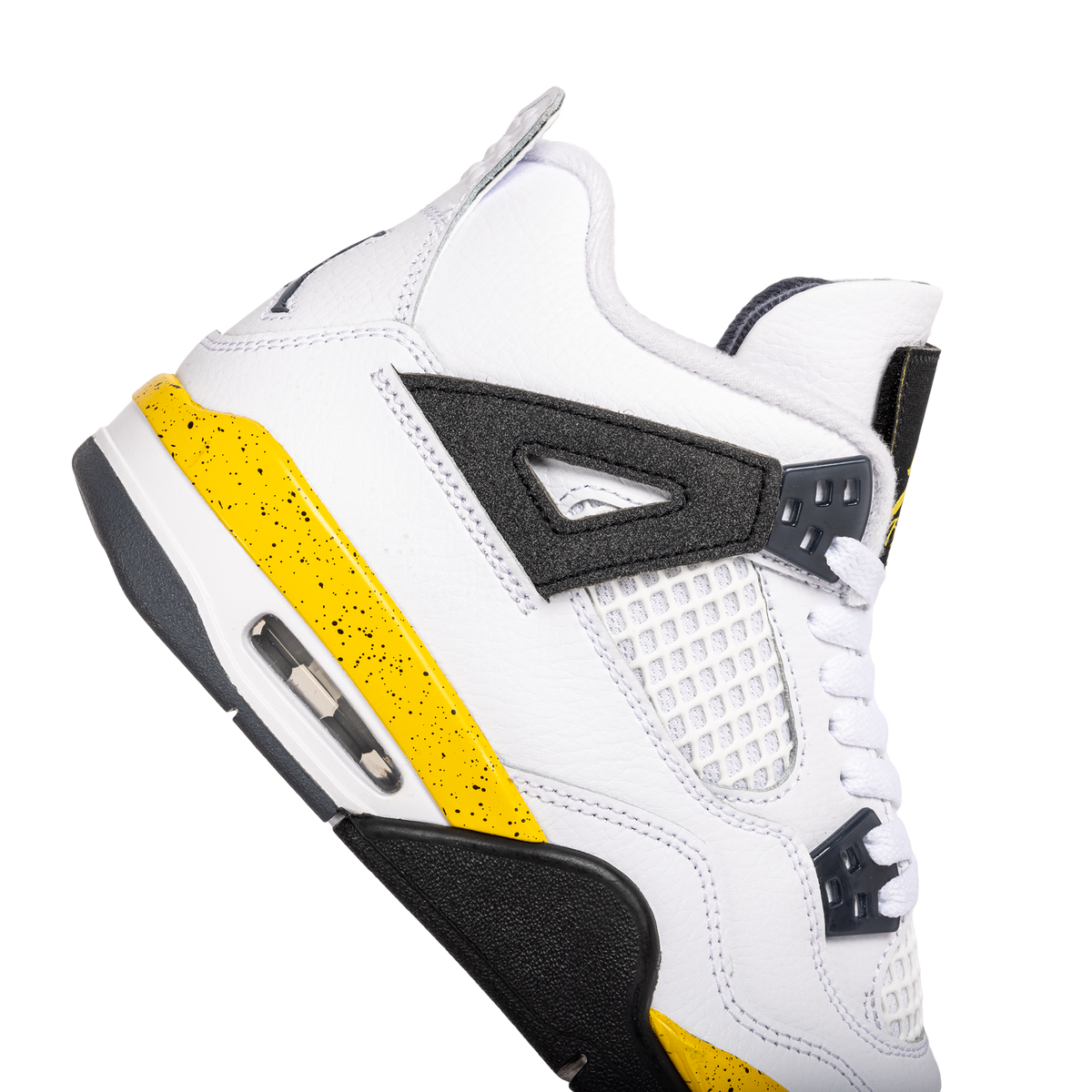 Nike Air Jordan 4 Retro "Tour Yellow" (GS) White/Tour Yellow/Dark Blue Grey/Black 408452-102