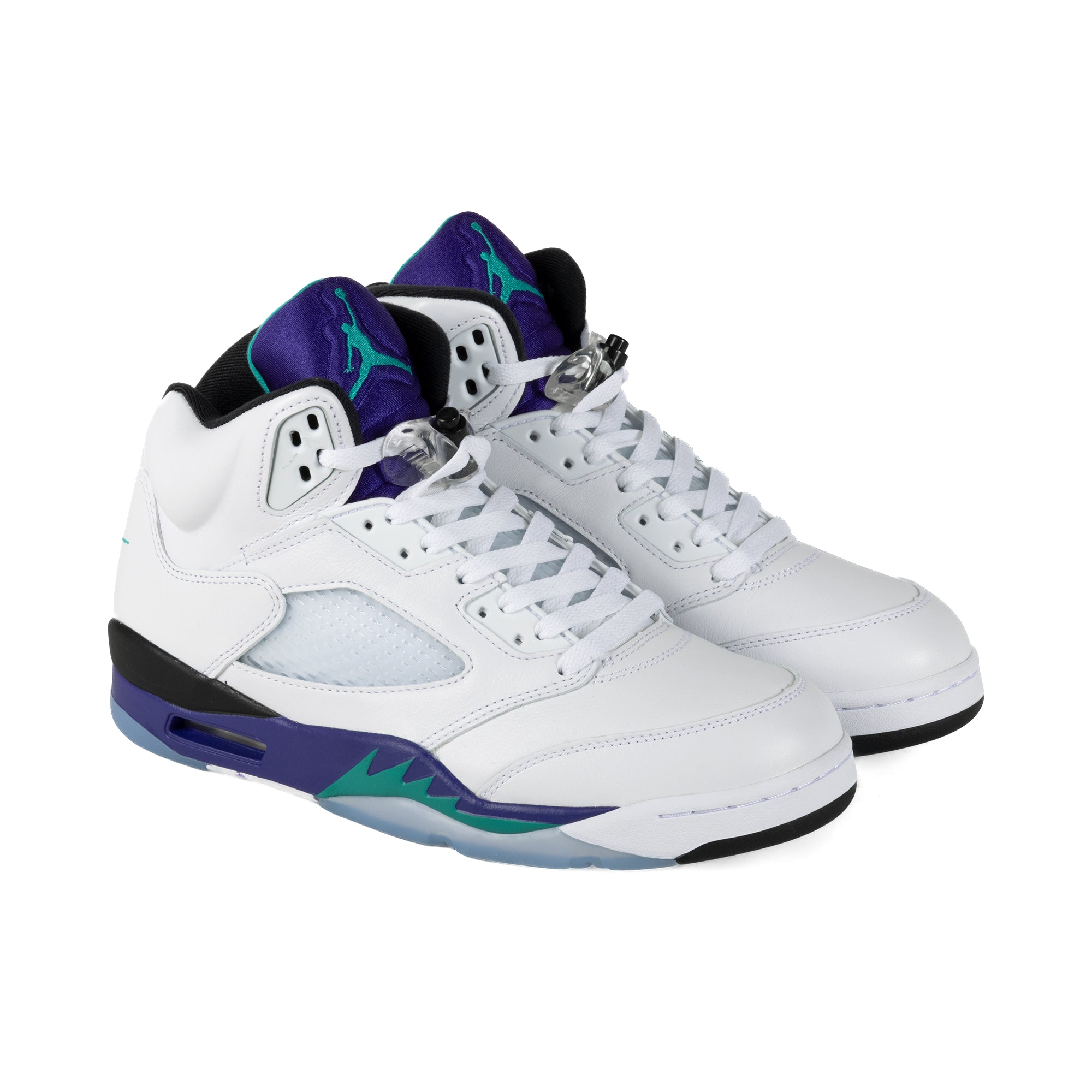 Nike Air Jordan 5 Retro OG White/New Emerald/Grape Ice/Black HQ7978-100