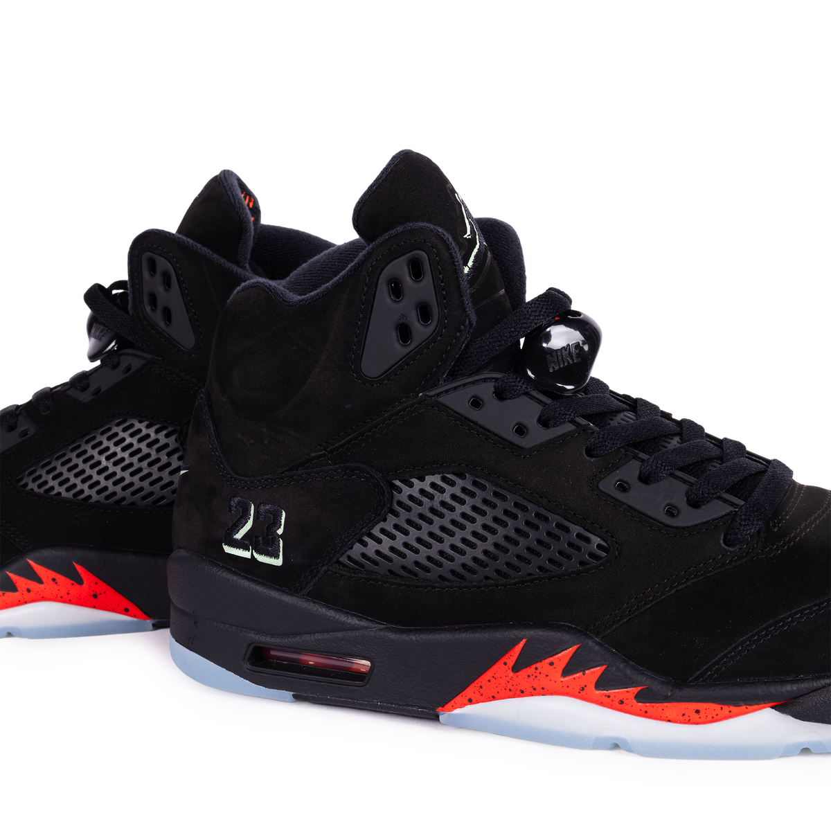Nike Air Jordan 5 Retro "Halloween" Black/Black/Picante Red/Glow N The Dark HQ7978-001