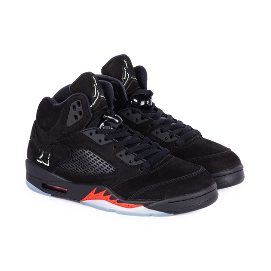 Nike Air Jordan 5 Retro "Halloween" Black/Black/Picante Red/Glow N The Dark HQ7978-001