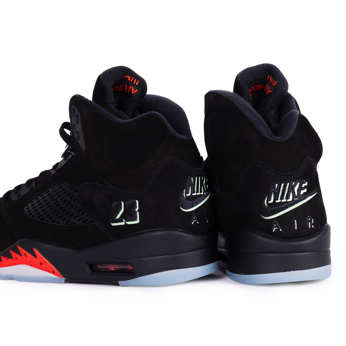 Nike Air Jordan 5 Retro "Halloween" Black/Black/Picante Red/Glow N The Dark HQ7978-001