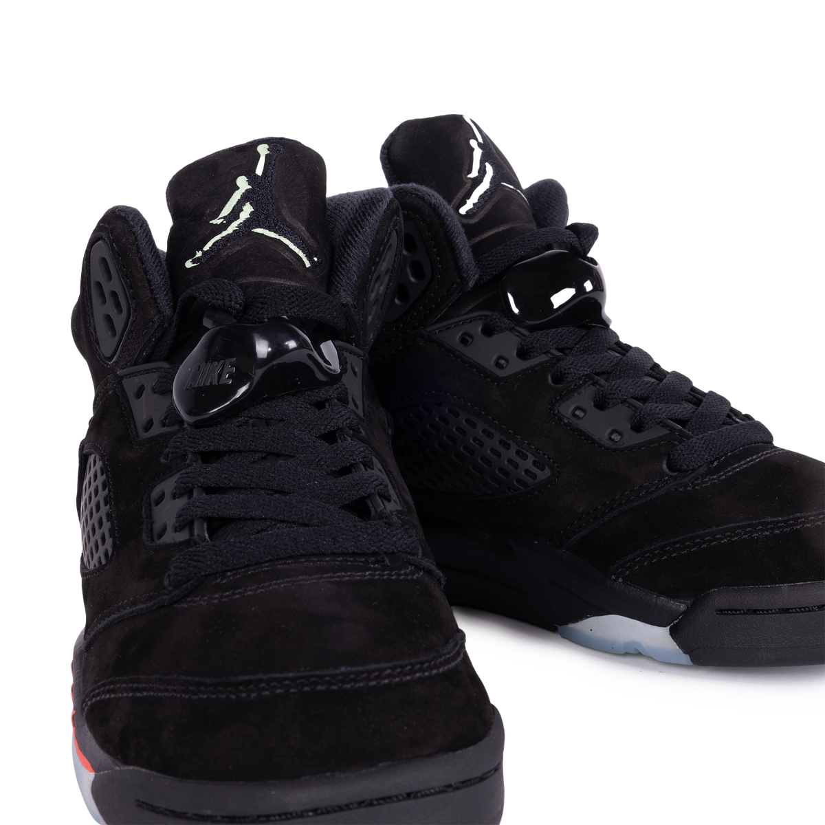 Nike Air Jordan 5 Retro "Halloween" (GS) Black/Black/Picante Red/Glow N The Dark HQ7980-001